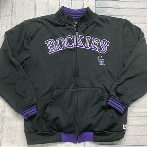 Stitches MLB Colorado Rockies Fleece Jacket